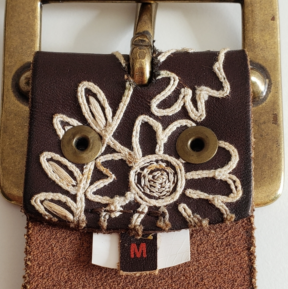Genuine Leather Embroidered/bohomiam - Picture 3 of 7